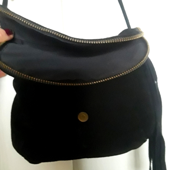 Suede Fringed H&M Purse ♡ - Picture 4 of 6